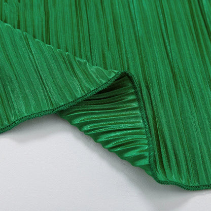 2024 Spring Autumn Women's New Solid Color Button Shirt Long Sleeve Drop Feel Loose Soft Wrinkle Casual Two Piece Set