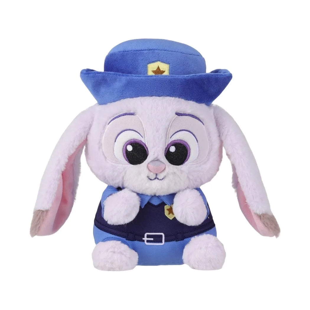 MINISO Disney Zootopia Judy Niki Changeable Sitting Posture Plush Toy Stuffed Animal Movie TV Theme Collectible Figure.