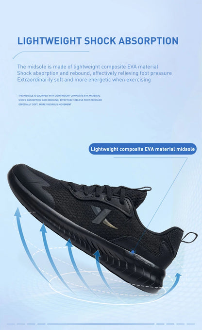 Xtep XingYun Men's Running Shoes Male 2023 Comfortable Sports Shoes Cushioning Breathable Casual Sneakers For Men 878119110007.