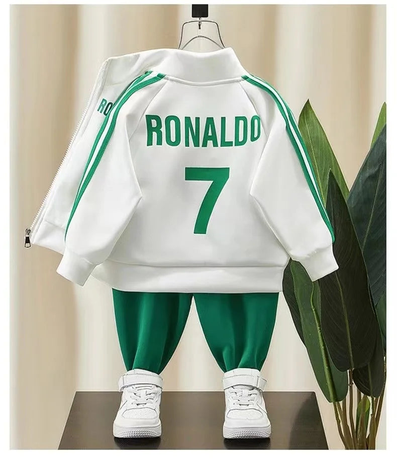 Children Clothing Set Boy Clothes Spring Suit Baby Sets Cute Cotton Coat Pants Kids Soft Tracksuit With Bag 2-10Y 2024 New.