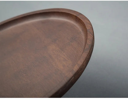 Heavy Bamboo Tray Rectangular Home Living Room Tea Tray BBQ Plate Fruit Snacks Bread Tray.