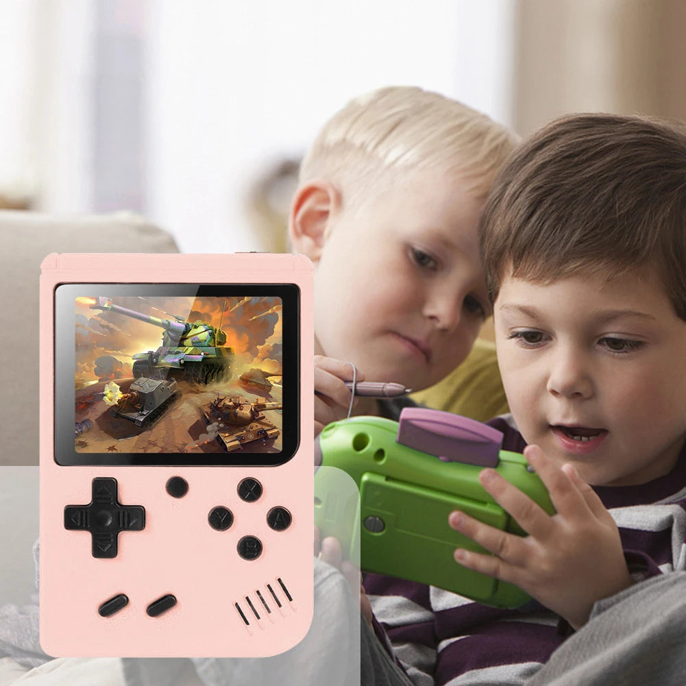 Retro Handheld Video Game Console 3.5inch TFT Screen Built-in 500 Game Nostalgic Games Console 1020mAh for Kids and Adult.