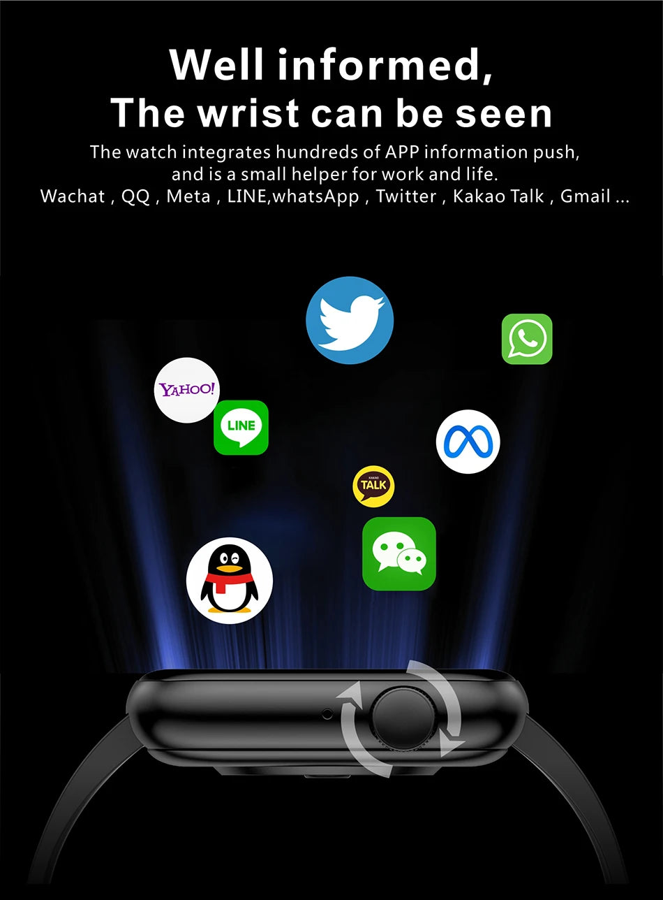 LIGE Smart Watch For Women Full Touch Screen Bluetooth Call Waterproof Watches Sport Fitness Tracker Smartwatch Lady Reloj Mujer.