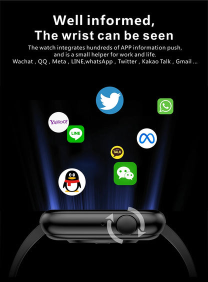 LIGE Smart Watch For Women Full Touch Screen Bluetooth Call Waterproof Watches Sport Fitness Tracker Smartwatch Lady Reloj Mujer.