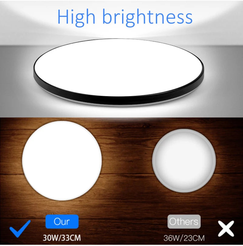Wasserdichte Badezimmer Lampe Decke Led-deckenleuchten 18W 30W 40W Runde Led-deckenleuchte Für Küche Wohnzimmer wc Zimmer 220V.