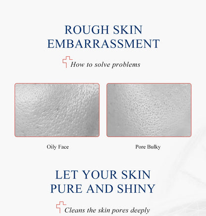 Facial Exfoliating Mousse Peeling Gel Face Scrub Deep Remove Cleaning All Skin Types Smooth Moisturizing Skin Exfoliator Cream.