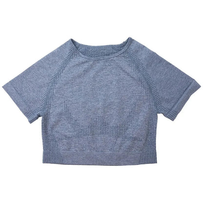 Seamless Yoga Suit Women's Long Sleeve Jacquard Sports High-Waisted Tightening Leggings Fitness Top Origin China.