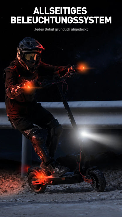 JOYOR T6E Adult Electric Scooter 500W Motor 48V18AH Battery E-Mountain Escooter 10" Off-Road Tire Foldable E-Scooter.