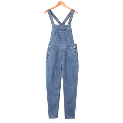 Männer Tasche Jeans Insgesamt Overall Streetwear Insgesamt Hosenträger Hosen Baggy Denim Harajuku Lose Hose Atmungsaktive Lange Hosen.