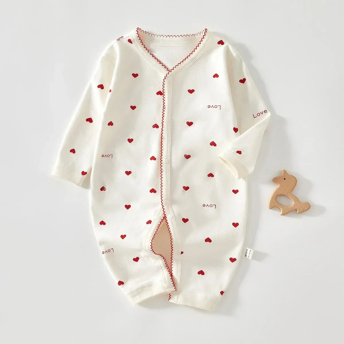 Babykleidung für Mädchen und Jungen, Body und einteiliges Langarm-Outfit für Neugeborene für Outdoor-Kleidung, Frühling, Herbst, Sommer, gestrickter Strampler.