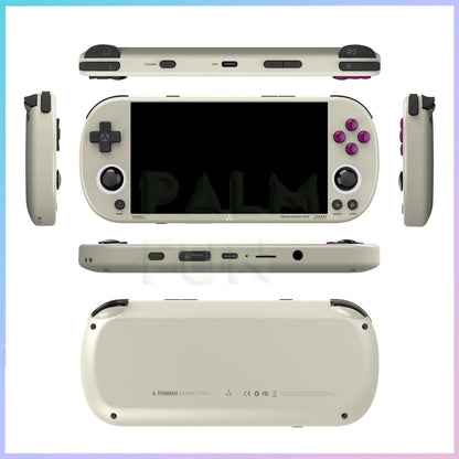 Trimui Smart Pro Portable Retro Arcade Game Console 4.96inch IPS Handheld Game Console Type-C LINUX HD Screen Smart Video Player.