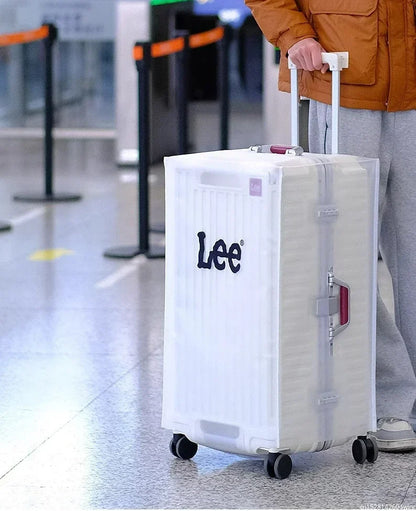 20-Handgepäck, Trolley mit Aluminiumrahmen, PC-Koffer, Reisekoffer mit breitem Griff