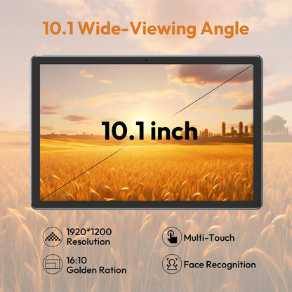 XGODY Newest P60 PRO Tablet Android 15 24GB(8+16)+256GB Octa core Dual SIM 4G LTE Free Keyboard Case/Charger 10.1 inch 8000mah.