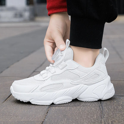 White Girls Sneaker Children Shoes New Spring Summer Platform Casual Sneaker Running Sports Tennis Kids Shoes for Girl.