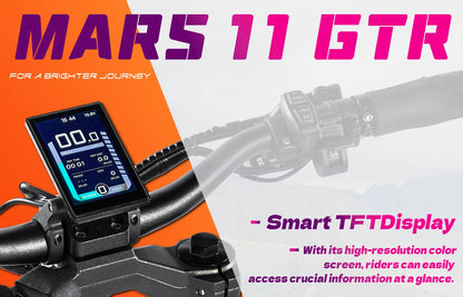 GSPACE MARS11 GTR Electric Scooter 2000*2W Motor 72V45Ah Battery Escooter  11 inch City tires E-Scooter