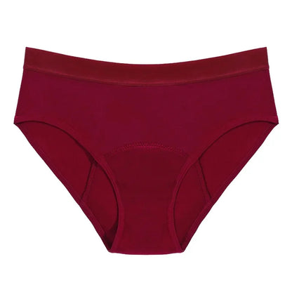 New Women's Menstrual Pants Four Layers No Need To Remove Sanitary Pads Underpants Leakproof Breathable Midwaist Period Pants 90