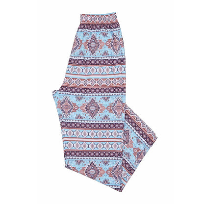 American Retro Thin Pants Men's Summer Breathable Quick Drying Loose Sports Pants Fitness Casual Digital Printed Pants