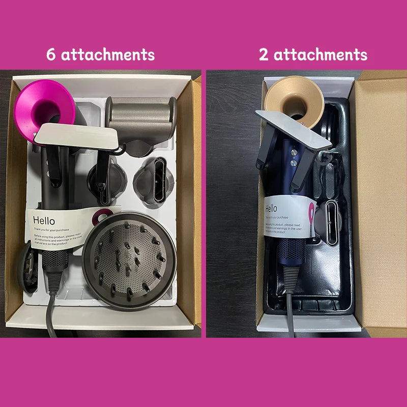 Diffuser Hairdryer Ionic Professional Electric Hair Dryer Heat Leaf Blow Drier With Diffuser 5in1 Ion Leafless Air Blower Woman.