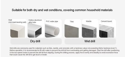 Xiaomi Mijia Bürstenlose elektrische Bohrmaschine 2, Smart Home-Elektrowerkzeug Typ C, wiederaufladbarer multifunktionaler Akku-Bohrschrauber, Schraubendreher CN