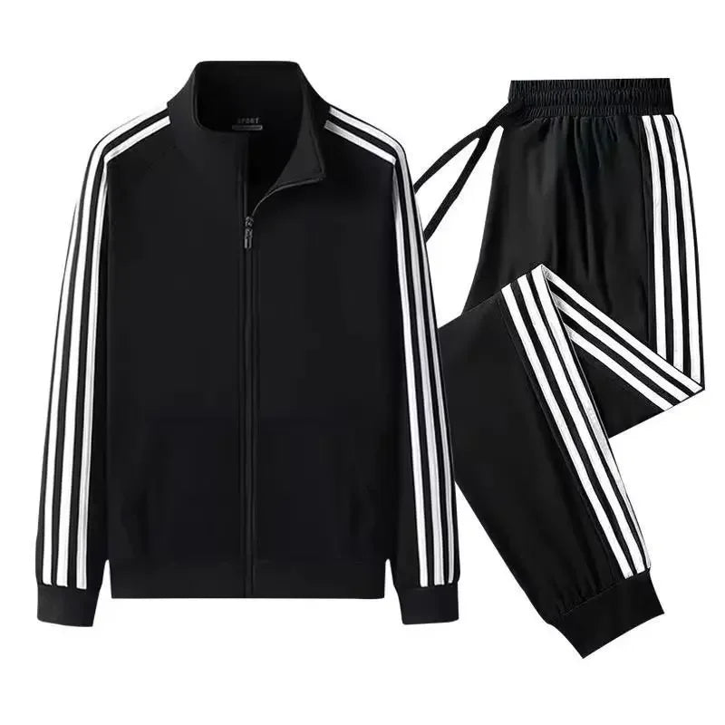 Spring Autumn Hoodie Pants Sport Set Men Youth Trendy Long Sleeve Two Piece Thin Leggings Small Footwear Comfortable Clothing.