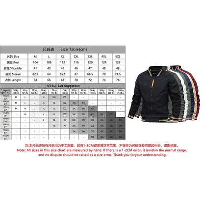 Spring Summer Bomber Jacket Men Black Casual Slim Fit Baseball Mens Jackets New Autumn Fashion High Quality Jackets for Men.