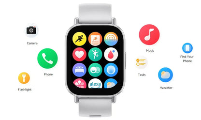 Xiaomi Redmi Watch 5 Active Smart Watch, Bluetooth Call, 2" LCD Display, All Day Heart Rate Blood Oxygen Monitoring Smartwatch