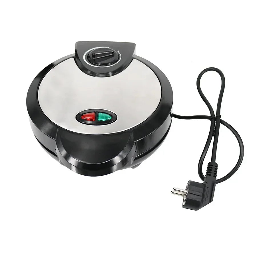 Electric Crispy Egg Roll Maker Omelet Sandwich Iron Crepe Baking Pan Waffle Pancake Oven DIY Ice Cream Cone Machine EU Plug.