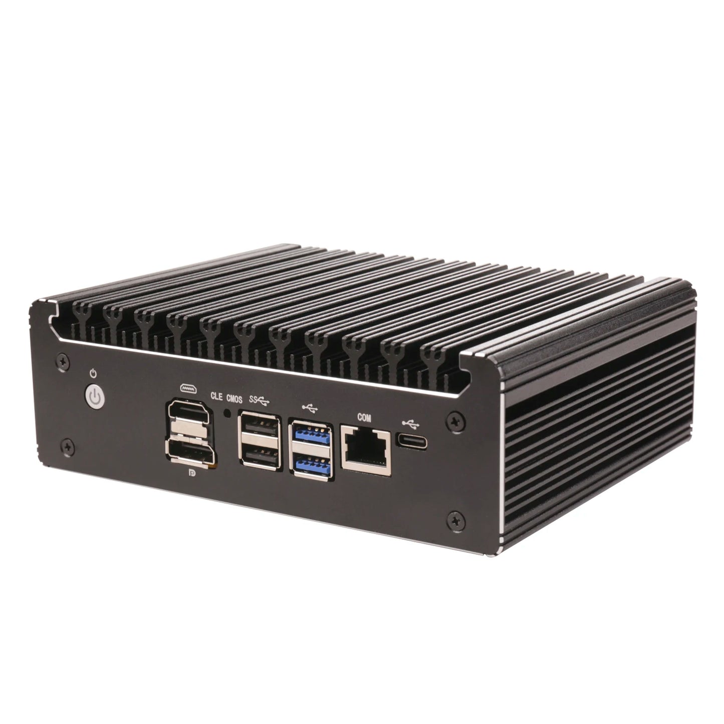 Intel N150 7505 6305 6 Lans i226-V 2.5G Firewall Soft Router DDR4 NVMe 1*COM Type-C pfSense OPNsense Fanless Mini PC Computer.