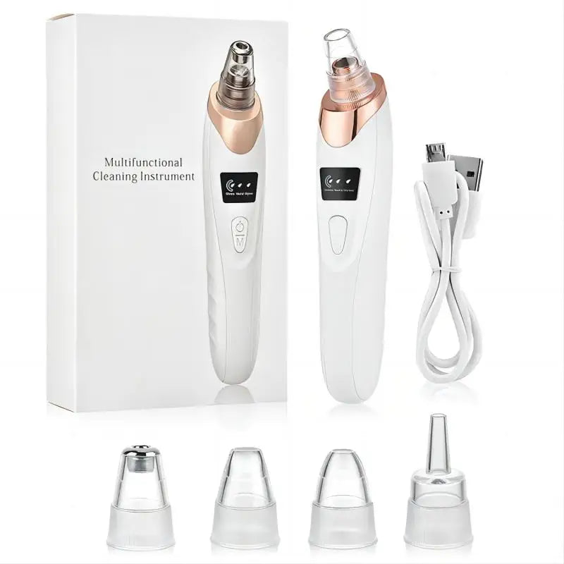 Newest Technology Blackhead Remover Vacuum Pore Cleaner for Face&Nose Blackhead Removal Kit Electric Acne Facial Extractor Tool.