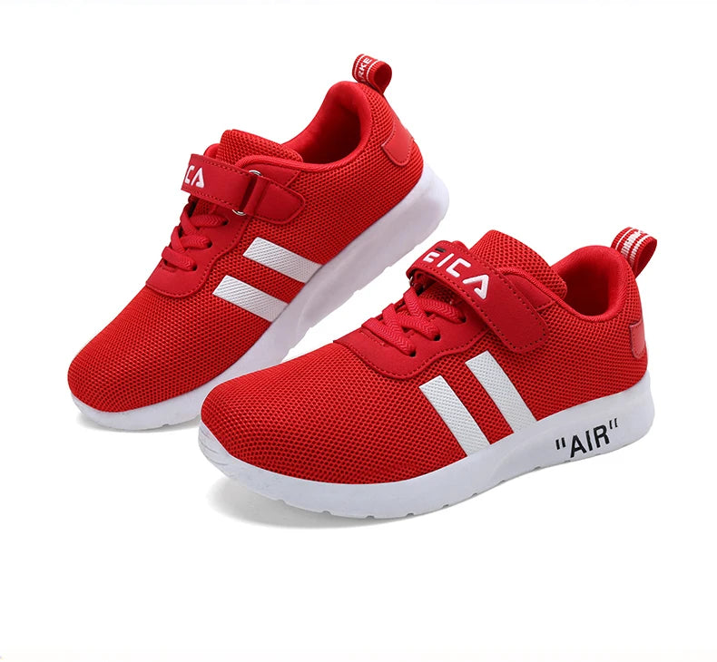 Kids Fashion Sneakers Boys Girls Tennis Shoes Mesh Breathable  Running Shoes Lightweight Outdoor Children's Sports Walking Shoes.