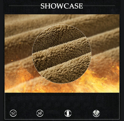 Winter Tactical Jacket Outdoor Men Fleece Sports Running Warm Coat Solid Color Stand Collar Breathable Comfortable Pilot Jacket.