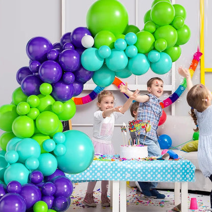96 stücke grün und andere Farben Latex Ballon Bogen Set für Geburtstage, Hochzeiten, Geschlecht offenbaren, Junggesellen abschied, Familien treffen.