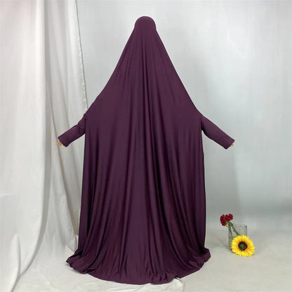 Middle East Muslim Fashionable Hooded Dress Dubai Arab Elegant Robe Elegant Long Shirt for Women with Hood from Mainland China