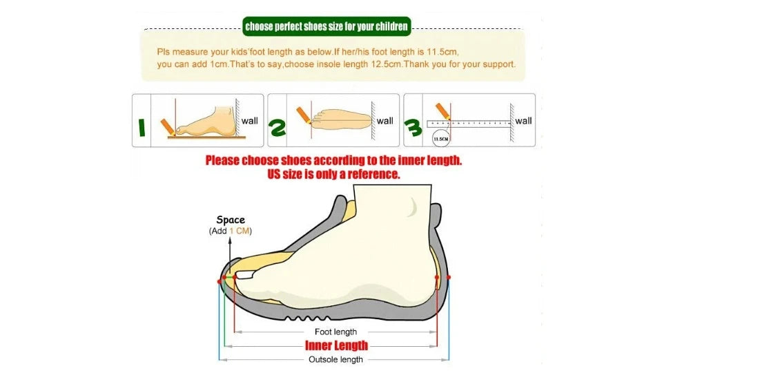 Four seasons Children's Sneakers Boys Breathable Comfortable Running Shoes Girls Fashion Sports Casual Soft-soled Non-slip Kids.