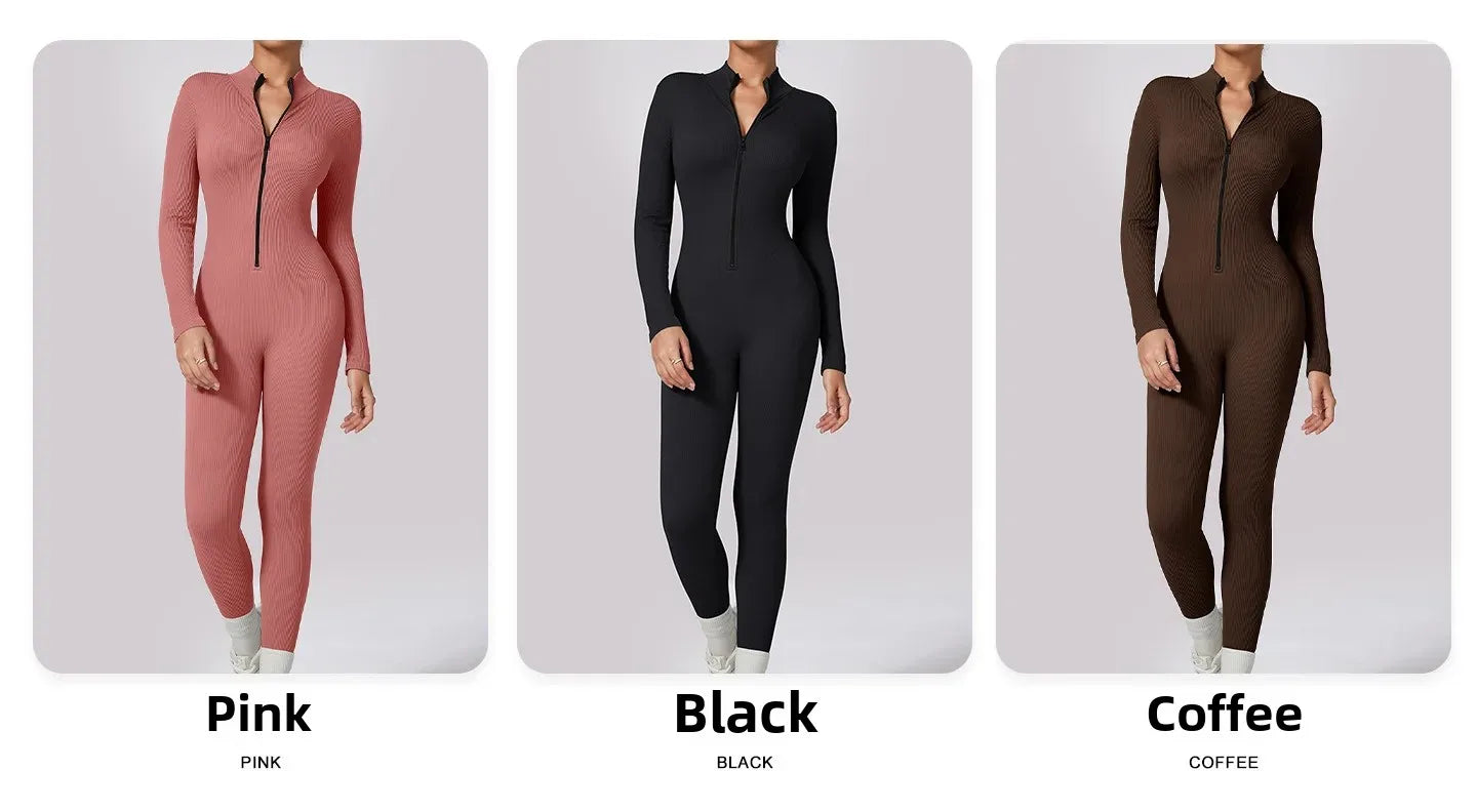 Fall Winter Yoga Suit Women's Seamless Fitness Bodysuit Tight Leggings Spiral Design Exercise Pants Gym Outfit Yoga Clothes.