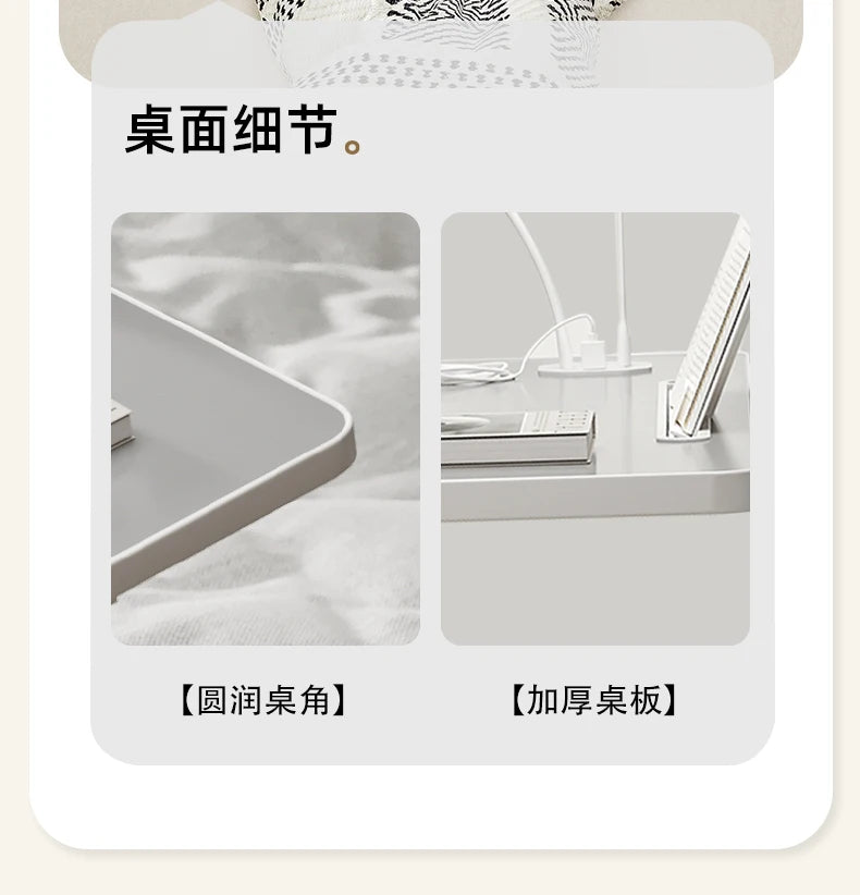 Ai Mu Xianshen Computertisch, Bettplatte, zusammenklappbar, einfach, für Zuhause, Schlafzimmer, Sitzboden, Erkerfenster, Laptop, Büro, kleines Schreibtischbrett