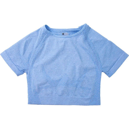 Seamless Yoga Suit Women's Long Sleeve Jacquard Sports High-Waisted Tightening Leggings Fitness Top Origin China