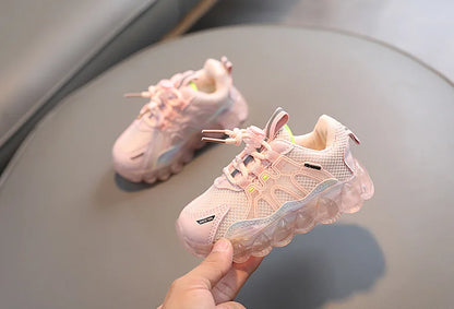 Kids Running Shoes Mesh Breathable Casual Sneakers for Children Lightweight Sport Shoes Boys Girl Non-Slip Outdoor.