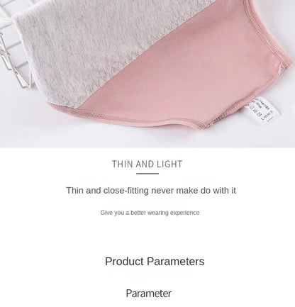 3PCS/set Women's menstrual briefs large flow postpartum water absorption leakproof briefs women's pure cotton menstrual briefs.