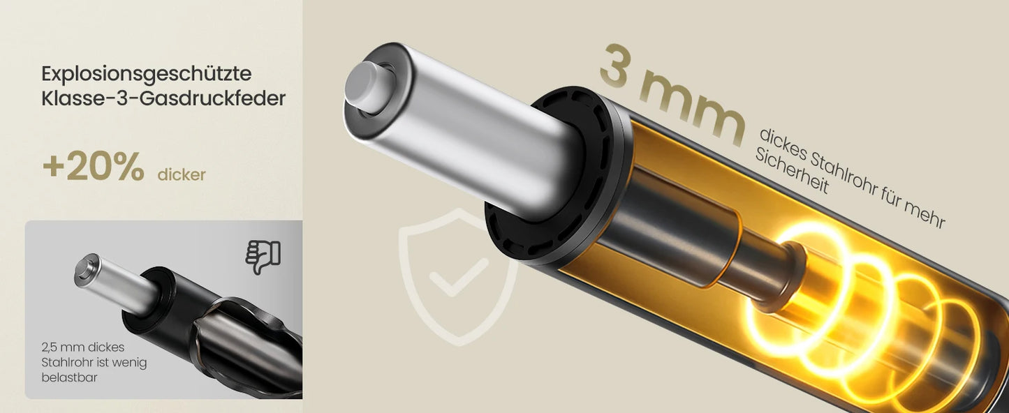 SONGMICS Bürostuhl, Schreibtischstuhl, Drehstuhl mit Netzspannung, ergonomisch, gepolsterte Lendenstütze, Wippfunktion