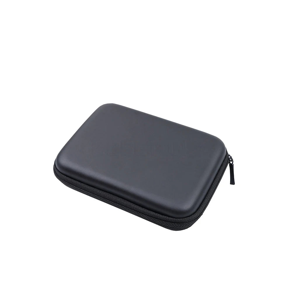 2.5 Inch HDD Box Bag Case Portable Hard Drive Bag for External Portable HDD hdd box case Cable storage Bag Protection Black/Blue.