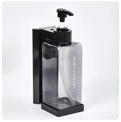 300 ml Hotel-Seifenspender zur Wandmontage, nachfüllbarer Shampoo- und Spülungsspender, für Badezimmerbedarf, Hotelparty