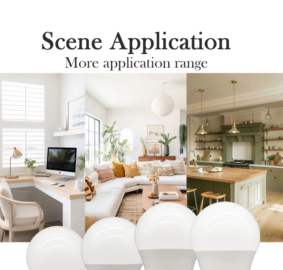 1/10PCS Energiesparlampe E27 B22 Lampen A60 A80 AC220V 230V 110V LED-Licht 20W 18W 24W für Home Derection Wohnzimmerbeleuchtung.