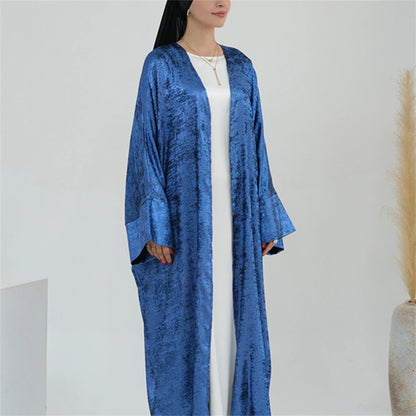 Ramadan Eid Open Dubai Luxury Abaya Damen Modest Kimono Coat 2025 Muslim for Women Islam Clothing Kebaya Robe Femme Musulmane