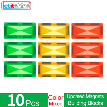 Montessori Magnetic Toys Education Stem Developmental Building Blocks Magnet Tiles Construction Bricks Kids Baby Boy Puzzle Game