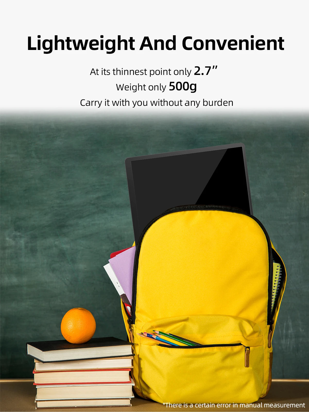 ZSUS 2160*1440  14-inch 2K Portable Monitor 60HZ For Laptop XBox PS4 / 5 Switch TV Box Cell Phone PC Extension  Mobile.