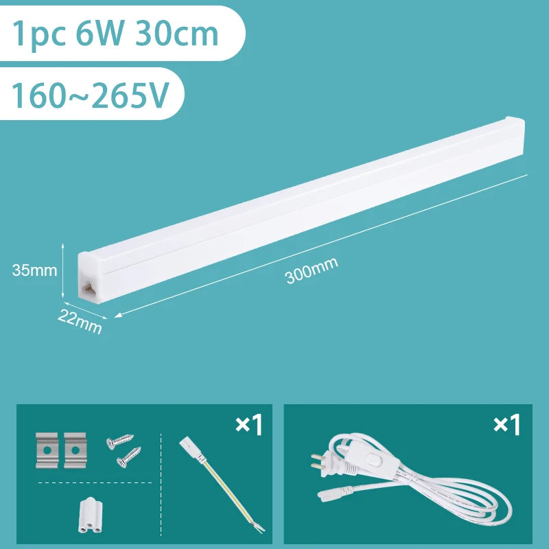Super Helle Küche Licht Unter Schrank Lichter 20W 10W 6W Led-leuchten Für Küche 220V 110V Küche Beleuchtung Led Rohr Licht