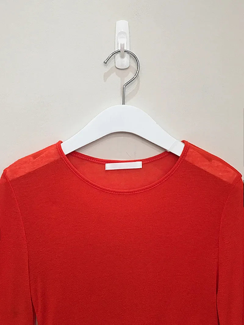 Sexy Shirt Women T-Shirt Long Sleeve Korean Style Slim Basic Elasticity Tshirt Top Womens Clothing T Shirt Femme