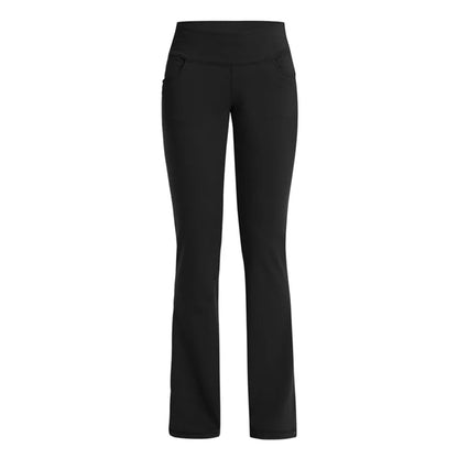 Elegante Damenhose Palazzo Flared Wide Killer High Waist OL Damen Karriere Lange Hose