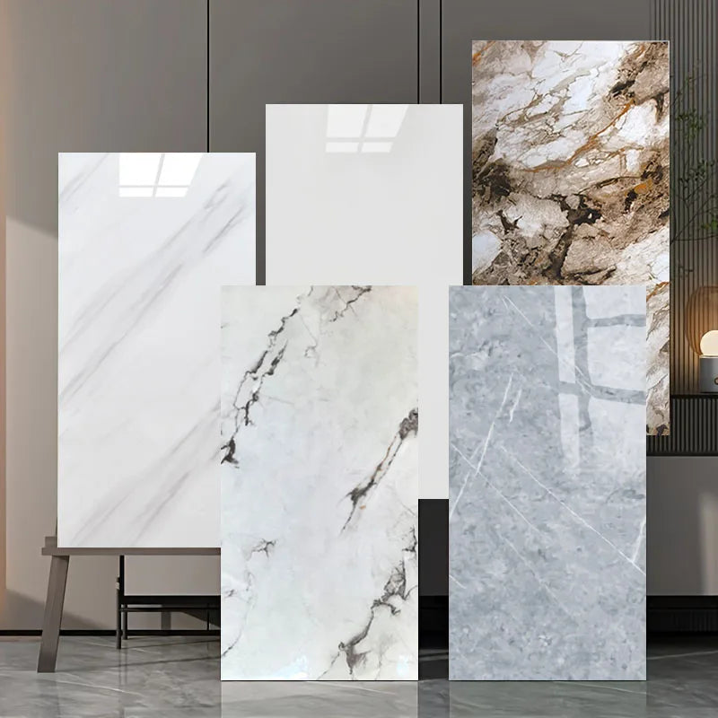 Moisture-proof Adhesive Wall Wallpaper Peel and Stick Wallpaper PVC Waterproof Wall Stickers Imitation Tile Pasting Bathroom